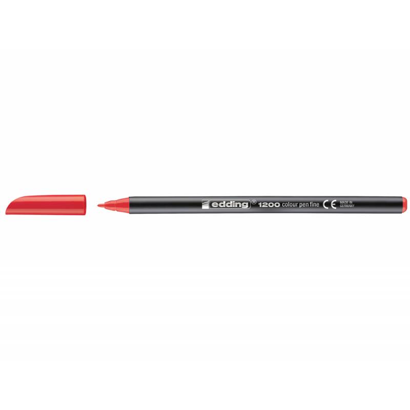 0,48€ Rotulador Edding 1200 Rojo