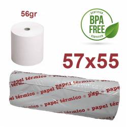 0,42€ Caja 100 Rollos Térmicos