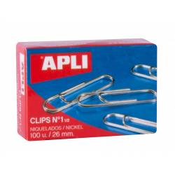 100 Clips Nº 1½ 26mm Apli...