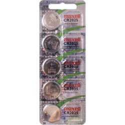 0,33€+ IVA 5 Pilas CR2025...